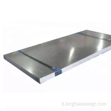 Piastra in acciaio zincato rivestito in zinco